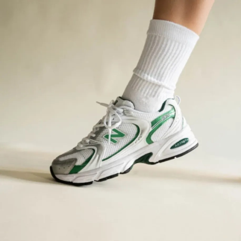 NEW BALANCE 530 WHITE NIGHTWATCH GREEN