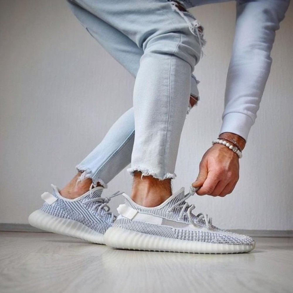 ADIDAS YEEZY BOOST 350 V2 STATIC WHITE REFLECTIVE - AY01ADE0021