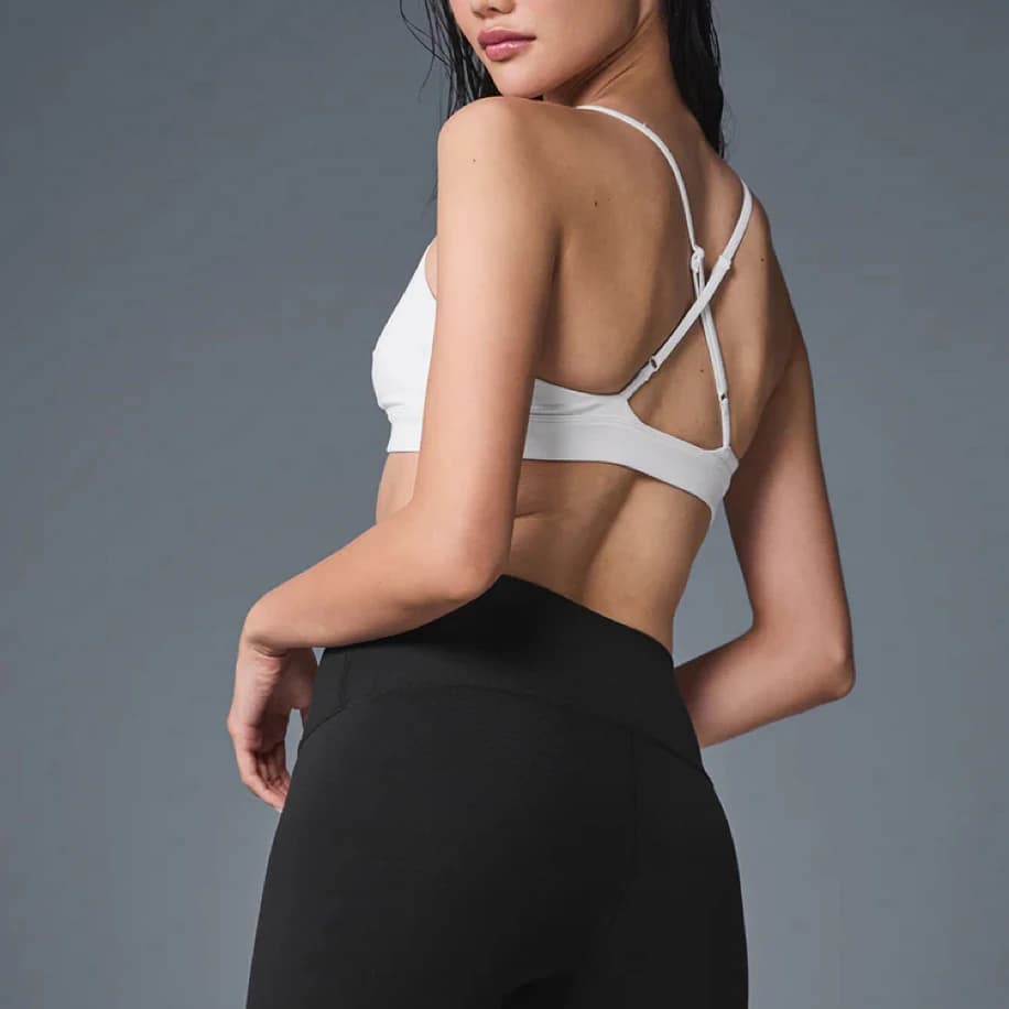 Alo Yoga Bra White görsel 2
