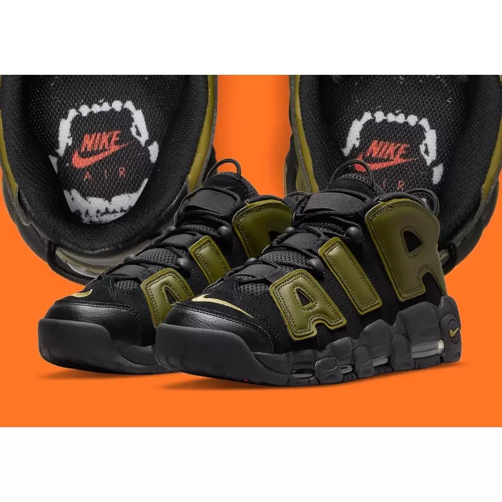 Air More Uptempo '96 "Rough Green" SİYAH