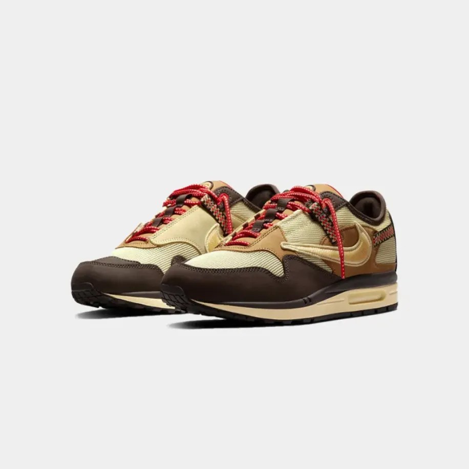 NIKE AIR MAX 1 TRAVIS SCOTT CACTUS JACK BAROQUE BROW