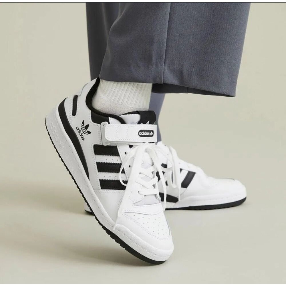Adidas Forum Low White Black