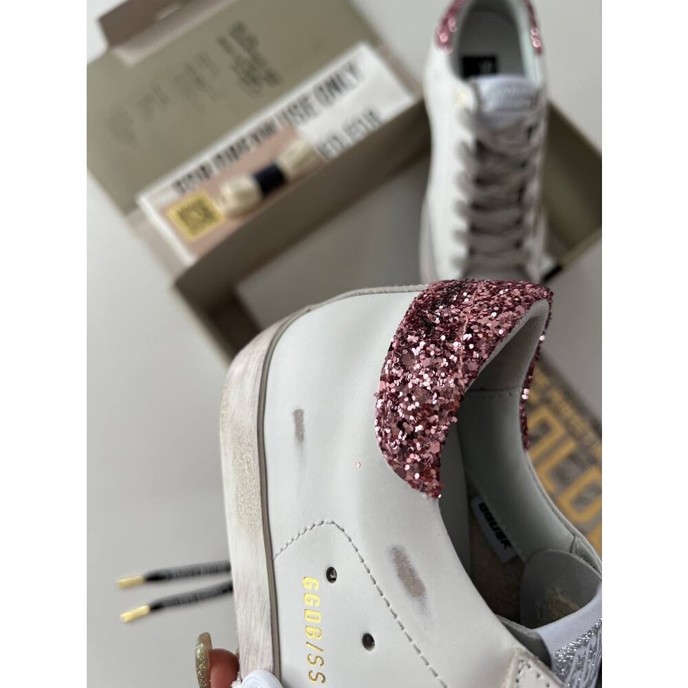 Golden Goose Sim Silver Gold