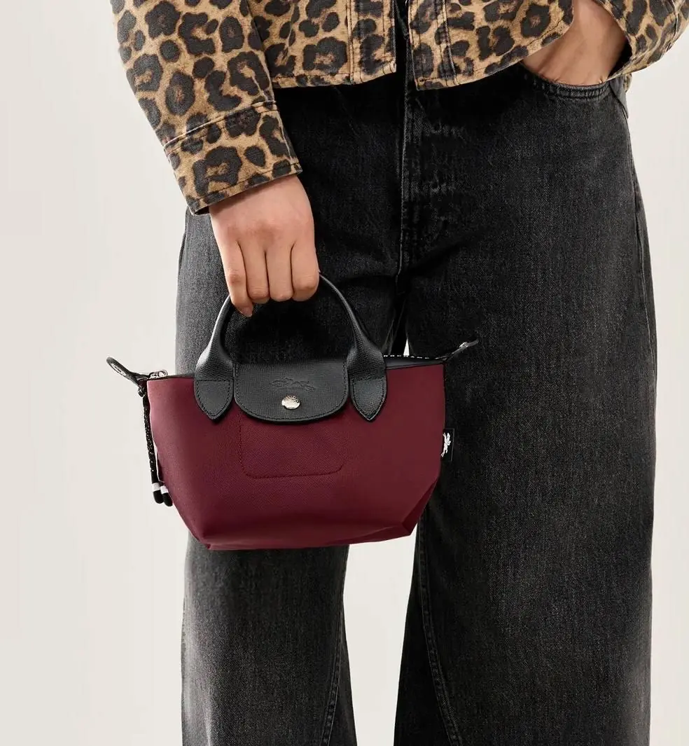 LONGCHAMPS ENERGY SMALL DARK RED