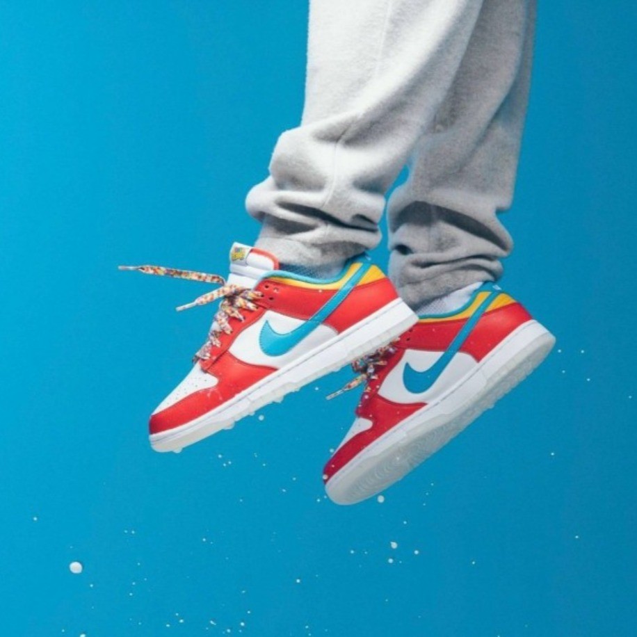 NIKE DUNK LOW QS LEBRON JAMES FRUITY PEBBLES