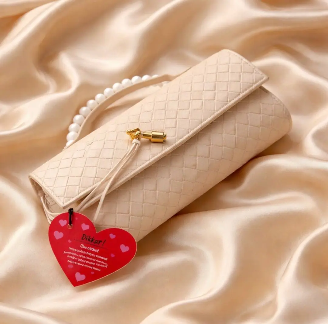 Veneta Andiamo Long Clutch KREM Bag