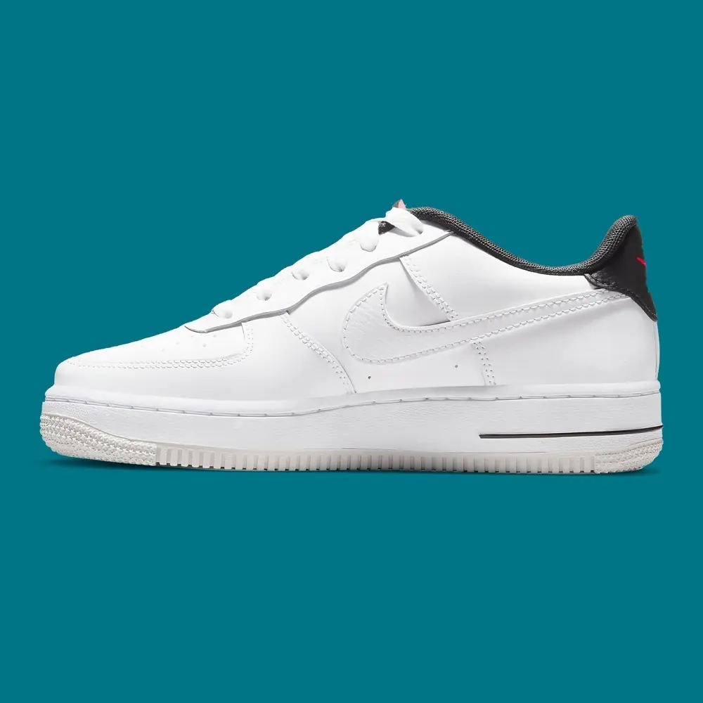 Nike Air Force 1 '07 Triple Swoosh Black görsel 3