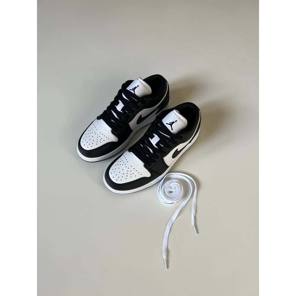 Nike Jordan Low Mis Panda Siyah Beyaz görsel 3