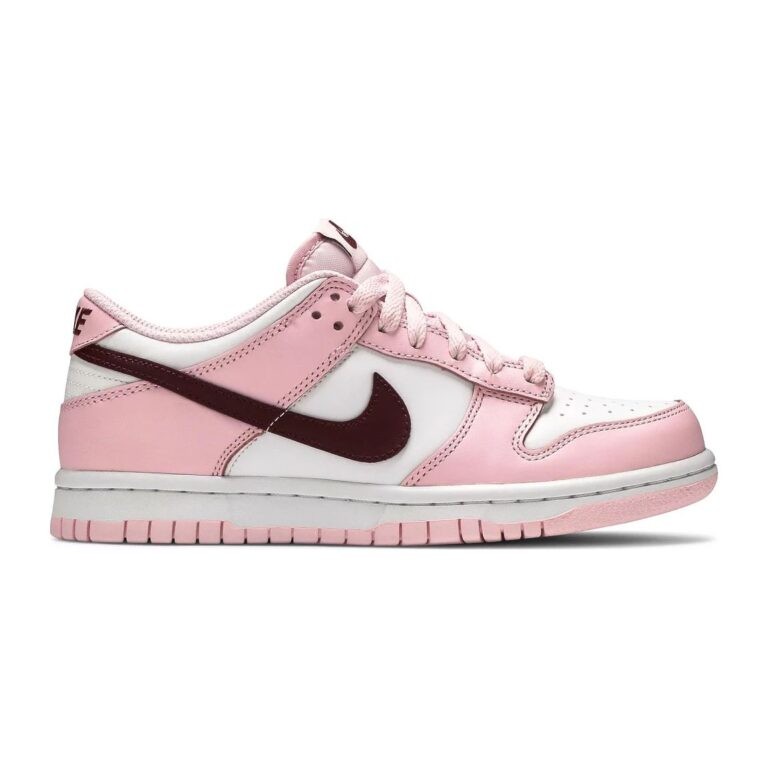 Nike Dunk Low Pink Foam Red White