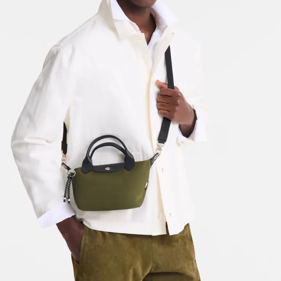 Longchamp Le Pliage Energy Khaki S görsel 4