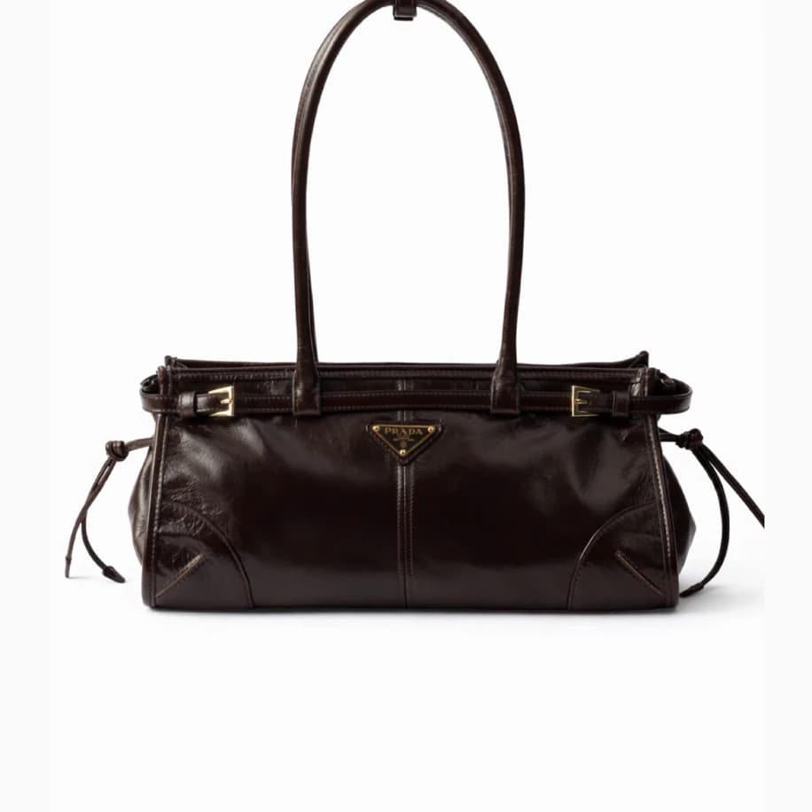 Prada Bonnie Bag Brown görsel 2