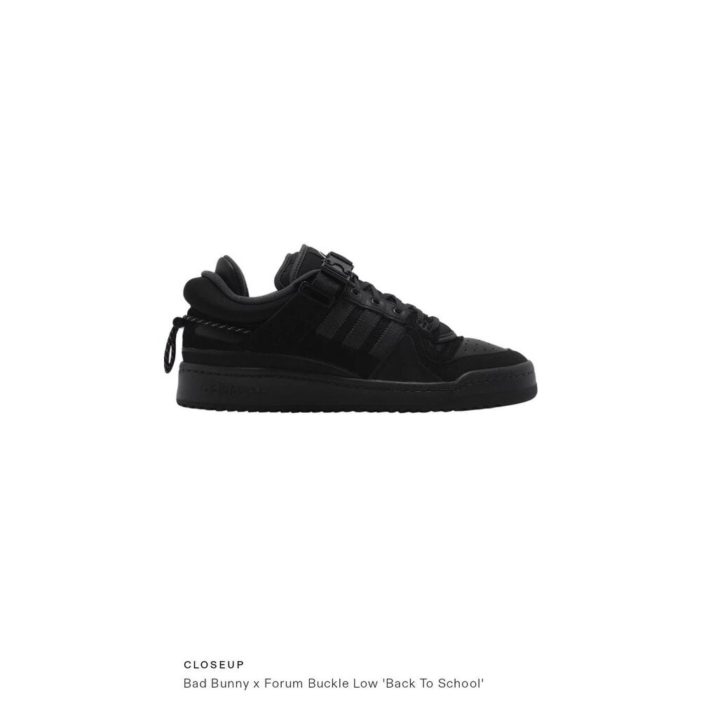 Adidas Forum Bad Bunny Black