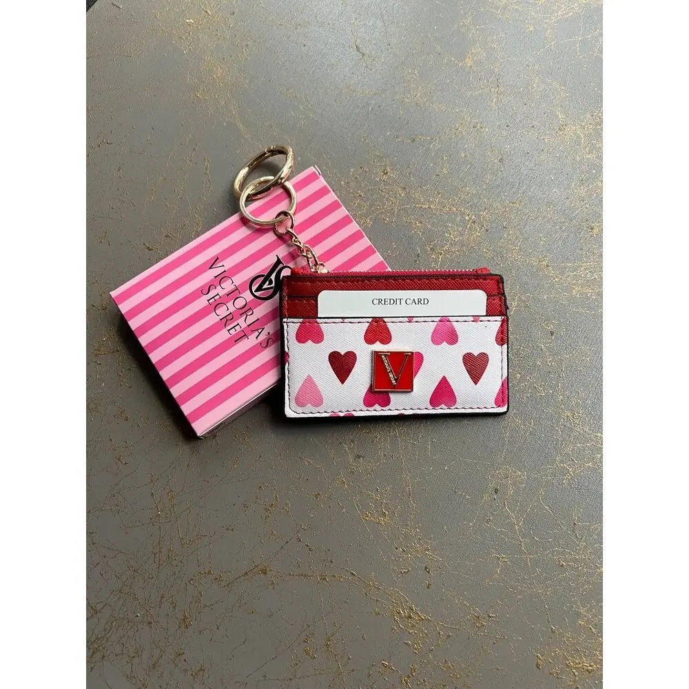 Victoria’s Secret Kartlık “ White Hearth “ ↔️11cm - ↕️7cm
