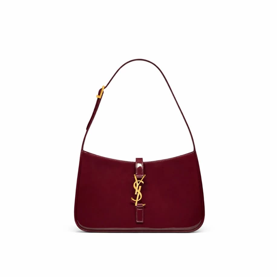 Yves Saint Laurent Hobo Bag Bordeaux