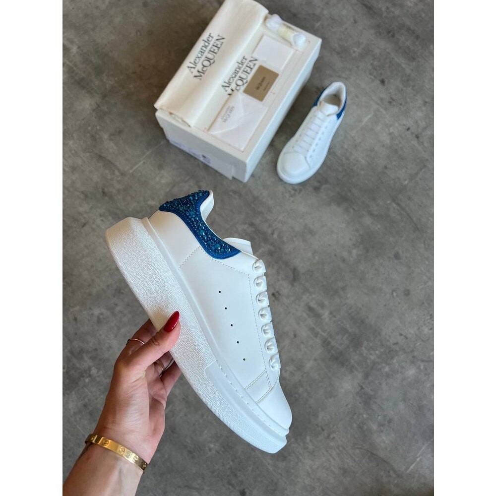Alexander McQueen Cyristal Blue Beyaz