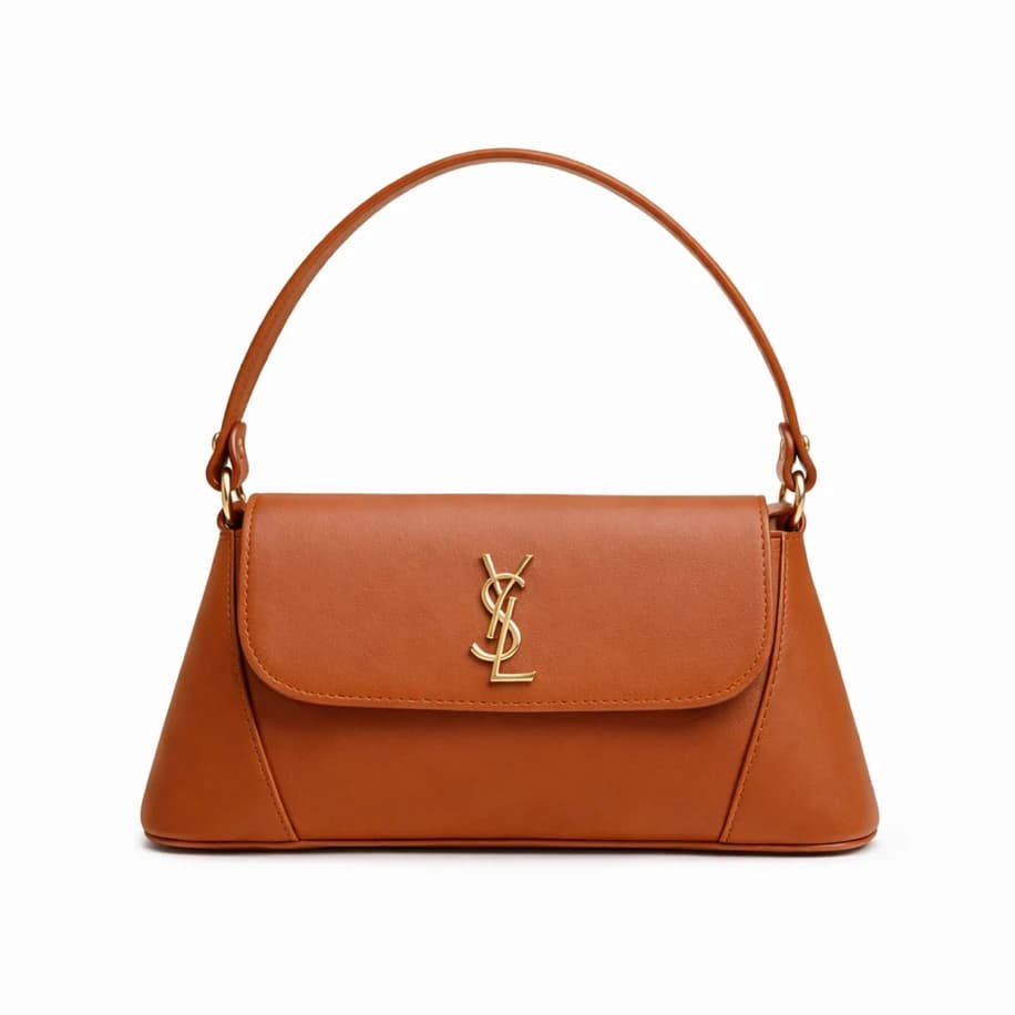 Yves Saint Laurent Solferino Bag Coffee
