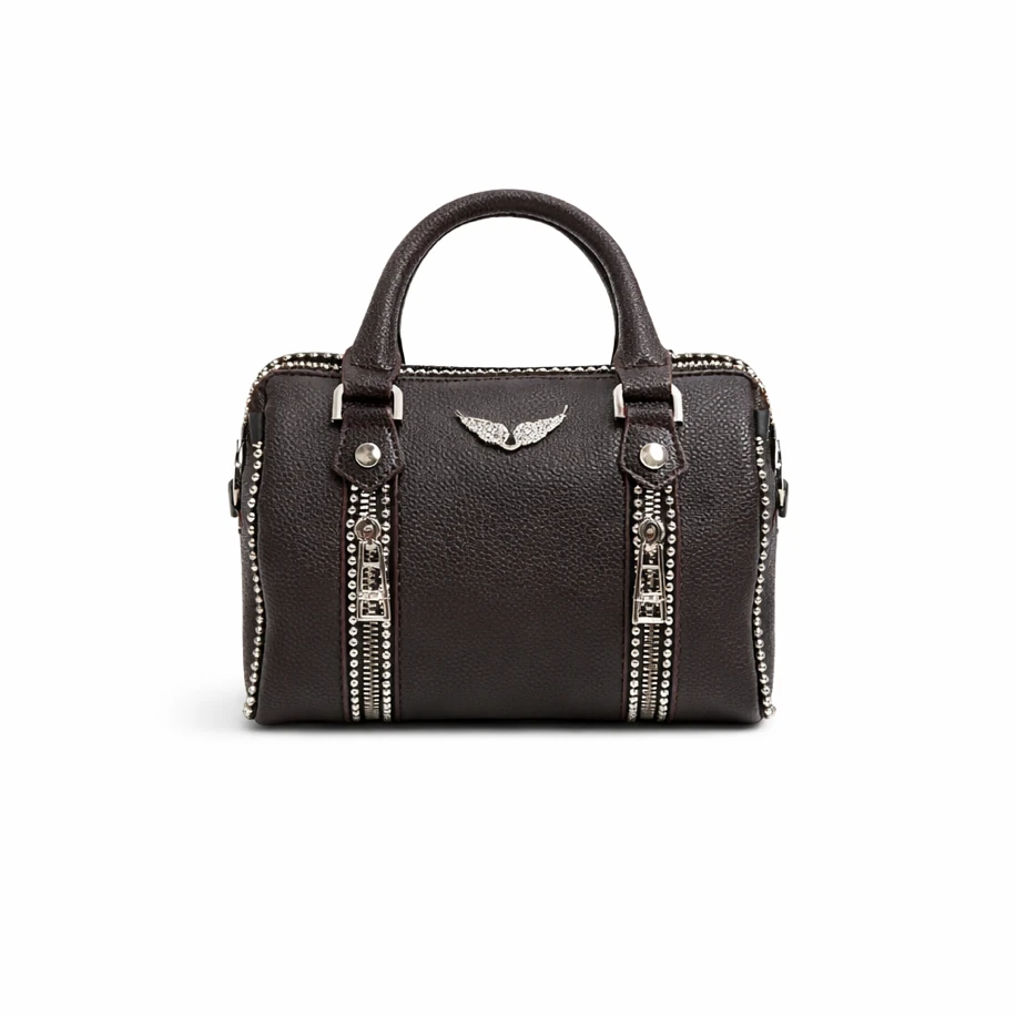 Zadig & Voltaire XS Sunny Studs Bag Brown