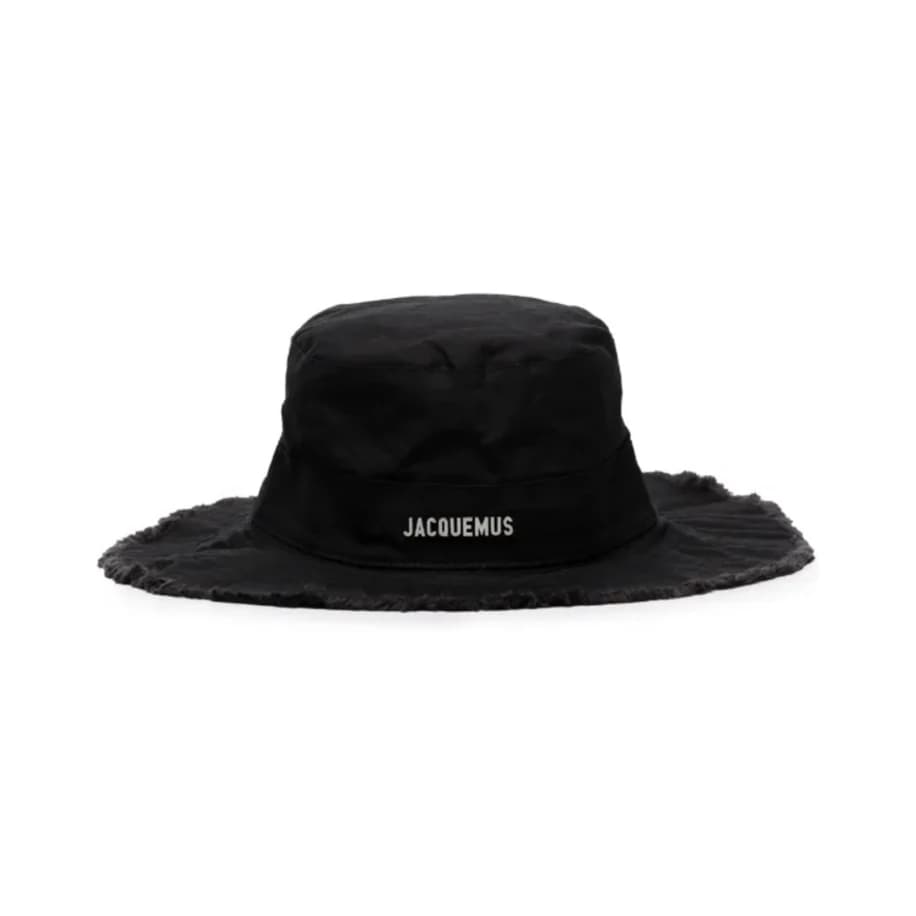 Jacquemus Bucket Hat Black