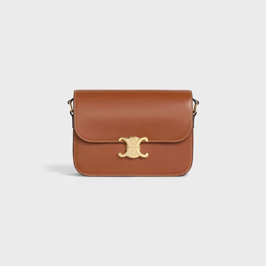 Celine Triomphe Bag Brown
