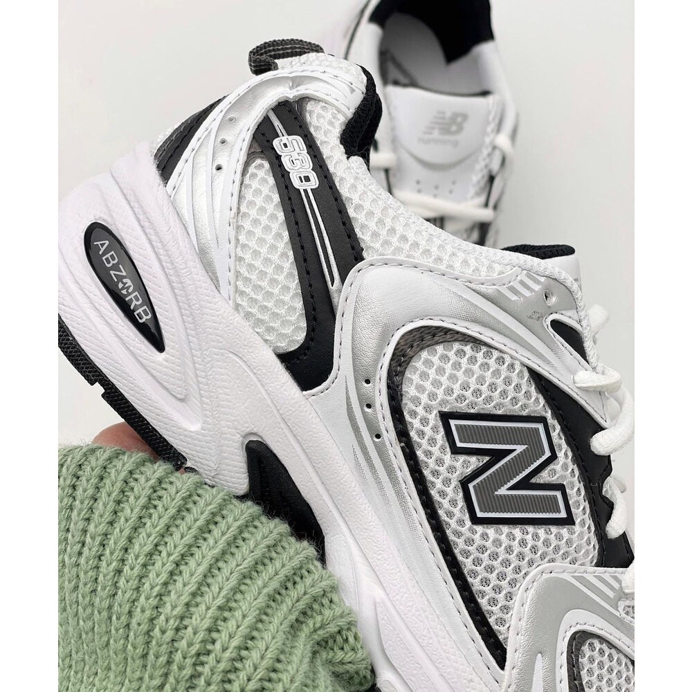 New Balance 530 WHITE SILVER Metallic