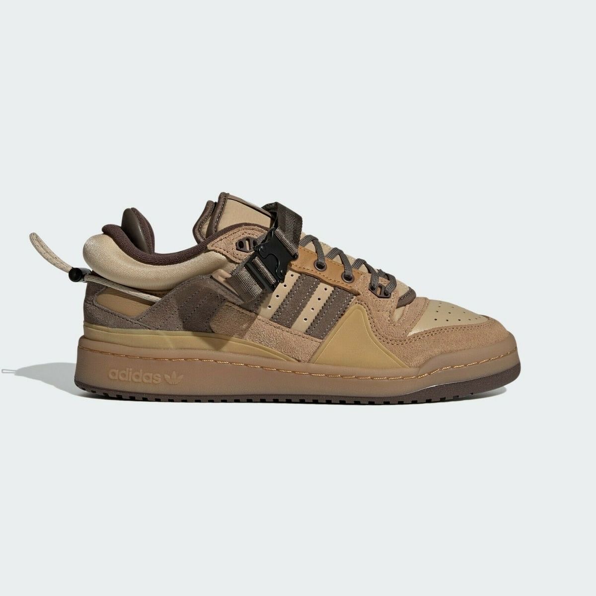 ADIDAS FORUM BUCKLE LOW BAD BUNNY BROWN