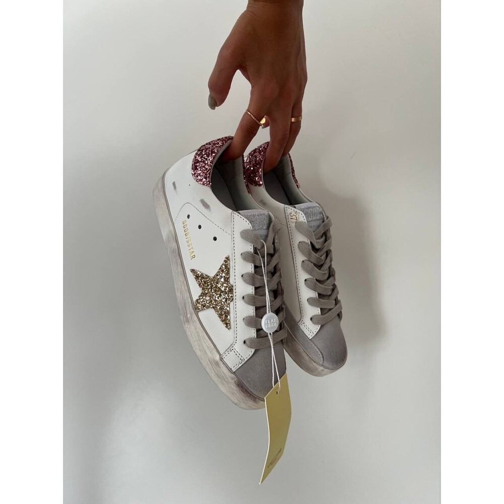 Golden Goose Sim Silver Gold