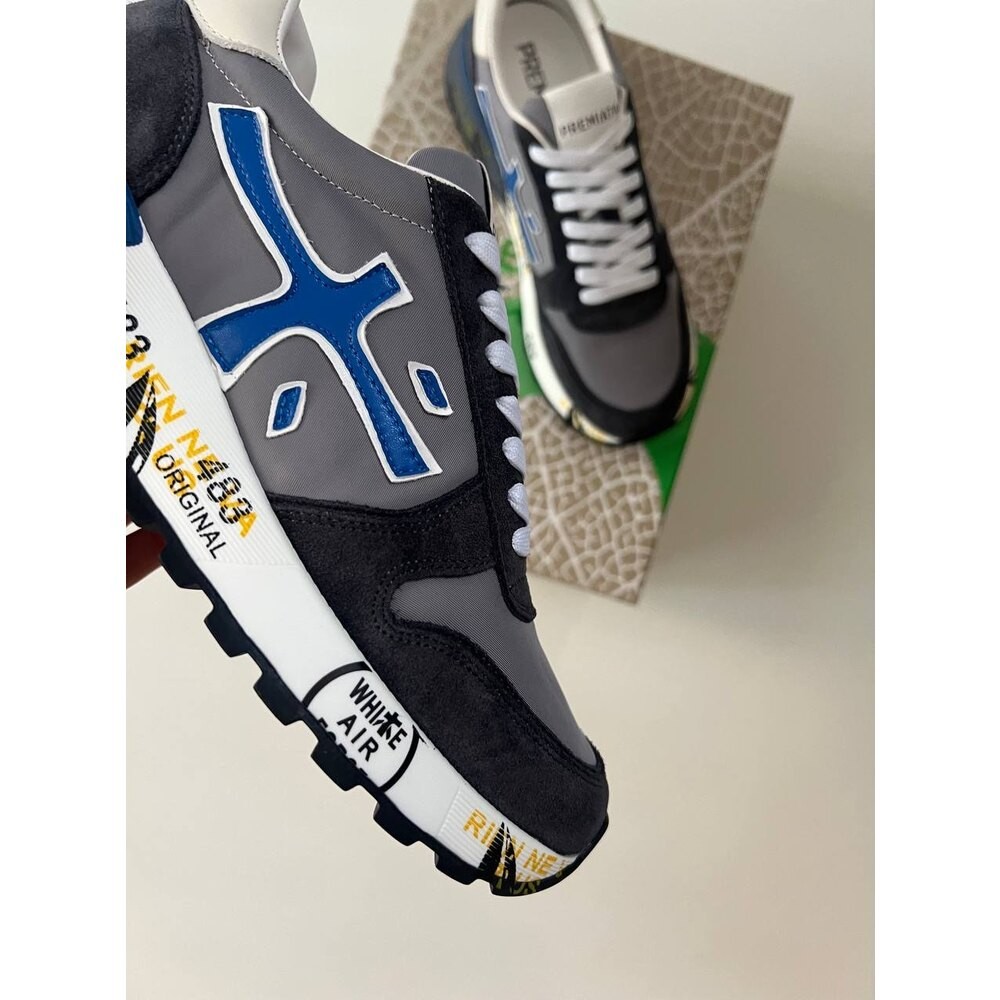 Premiata Grey & Dark Blue