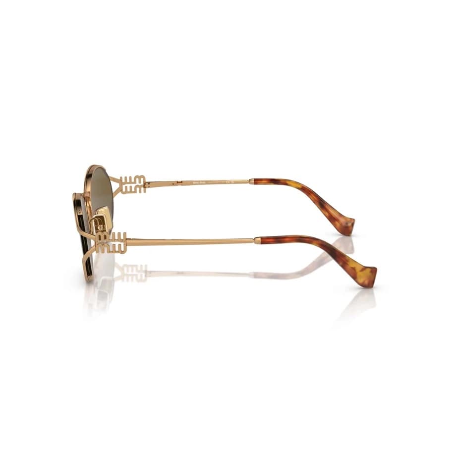 MIU MIU SM7 52 Y Gold görsel 3