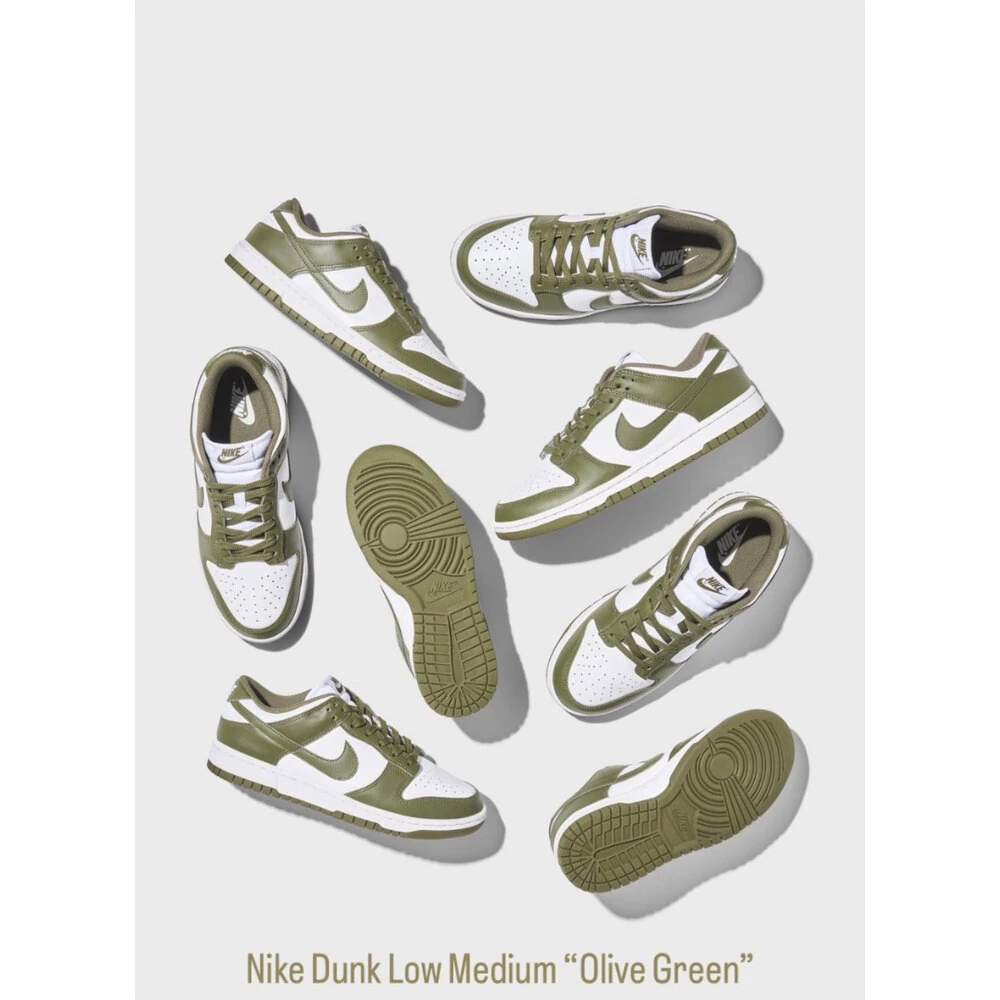 Nike SB Dunk Low Medium Olive görsel 2