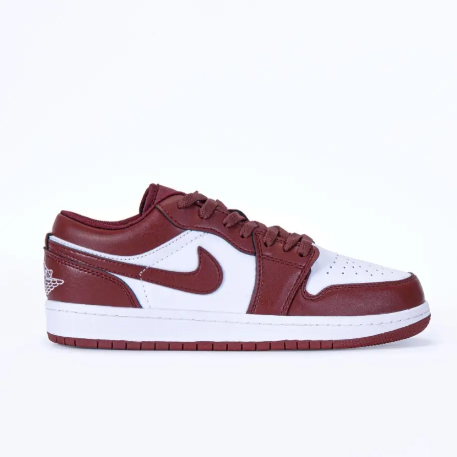 Nike Air Jordan 1 Low White Bordeaux