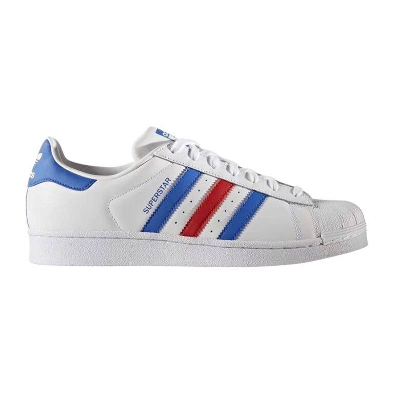 Superstar adidas blanche et rouge online