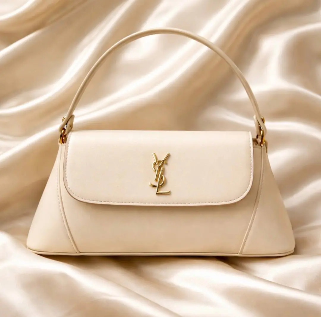 Yves Saint Laurent Solferino Kadın Krem Çanta