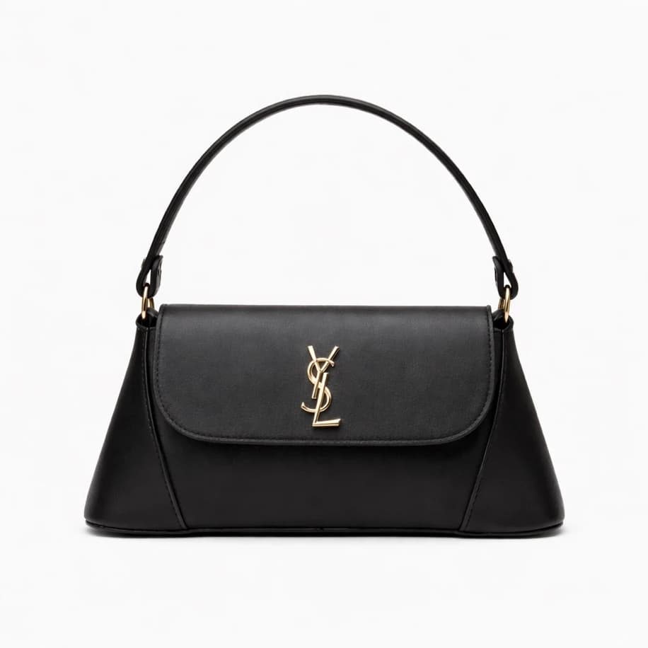Yves Saint Laurent Solferino Bag Black