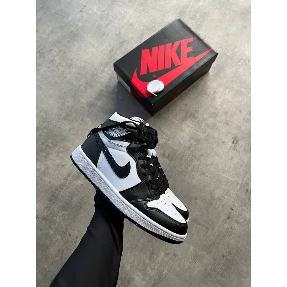 Nike Jordan Mis Panda Siyah Beyaz görsel 5