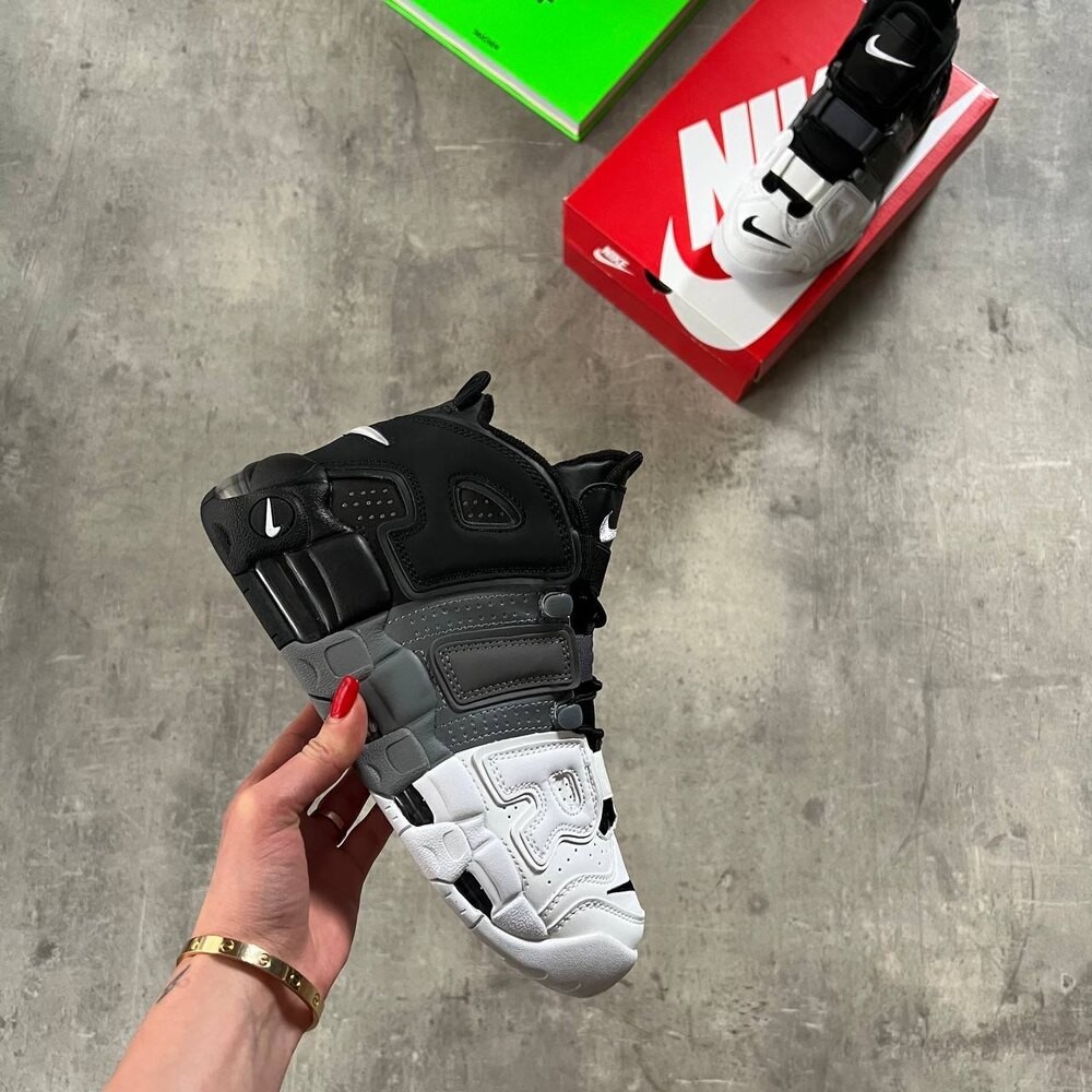 Nike Air Uptempo White Black Grey