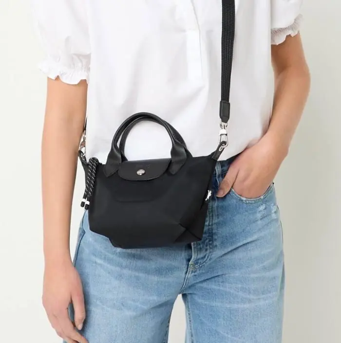 LONGCHAMPS ENERGY SMALL DARK BLACK