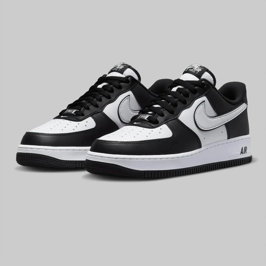 Nike Air Force 1 Low LV8 2 White Swoosh Panda görsel 2