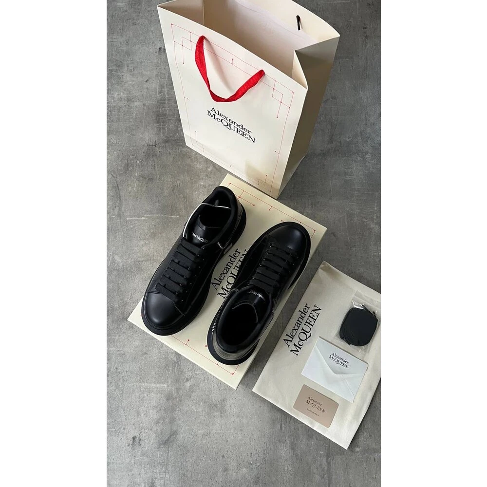 Alexander McQueen Fermuar Siyah görsel 3