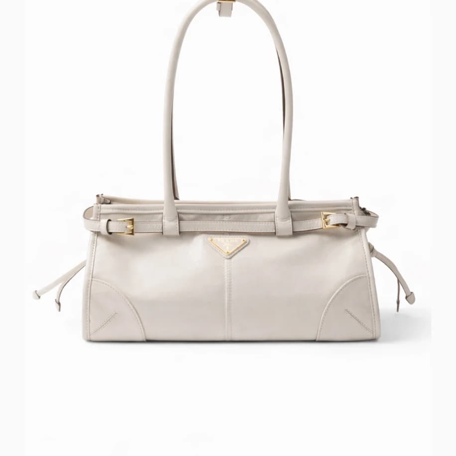 Prada Bonnie Bag Cream görsel 2