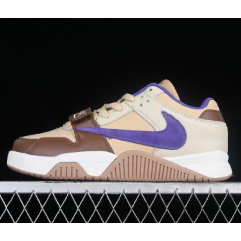 JORDAN JUMPMAN JACK TR TRAVIS SCOTT BROWN PURPLE
