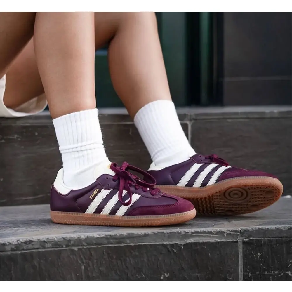 Adidas Samba Maroon görsel 2