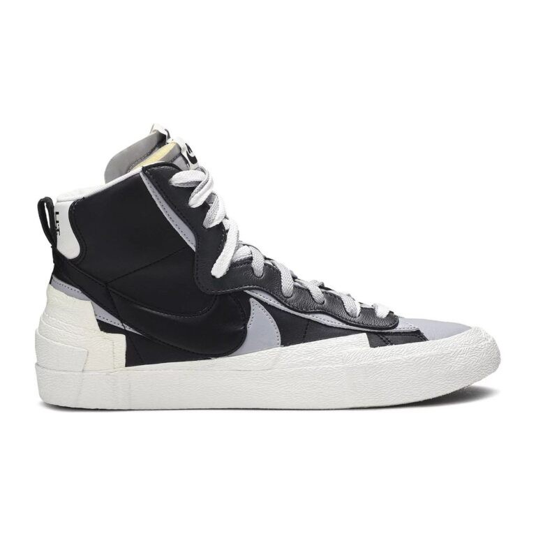 Nike Blazer Mid x Sacai Black Wolf Grey