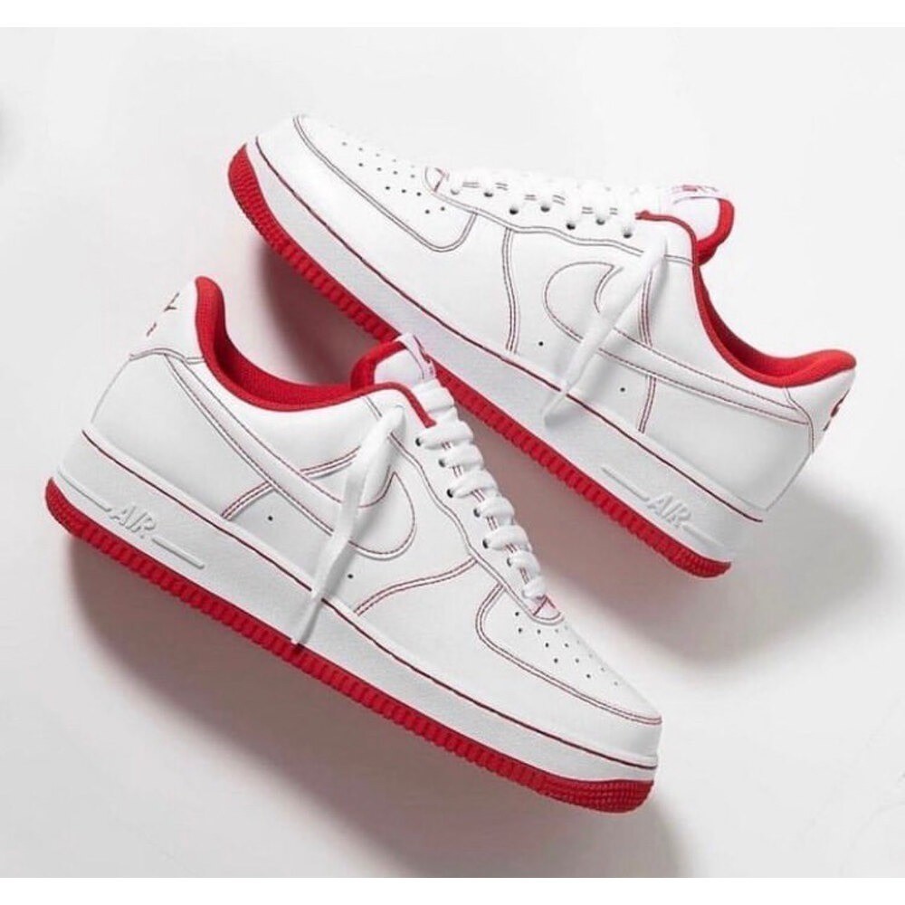 Nike Airforce 1 Beyaz RED Draw