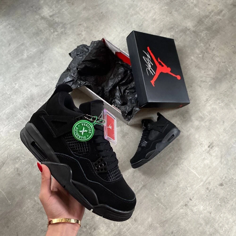 Nike Jordan 4 Retro Black Cat görsel 3