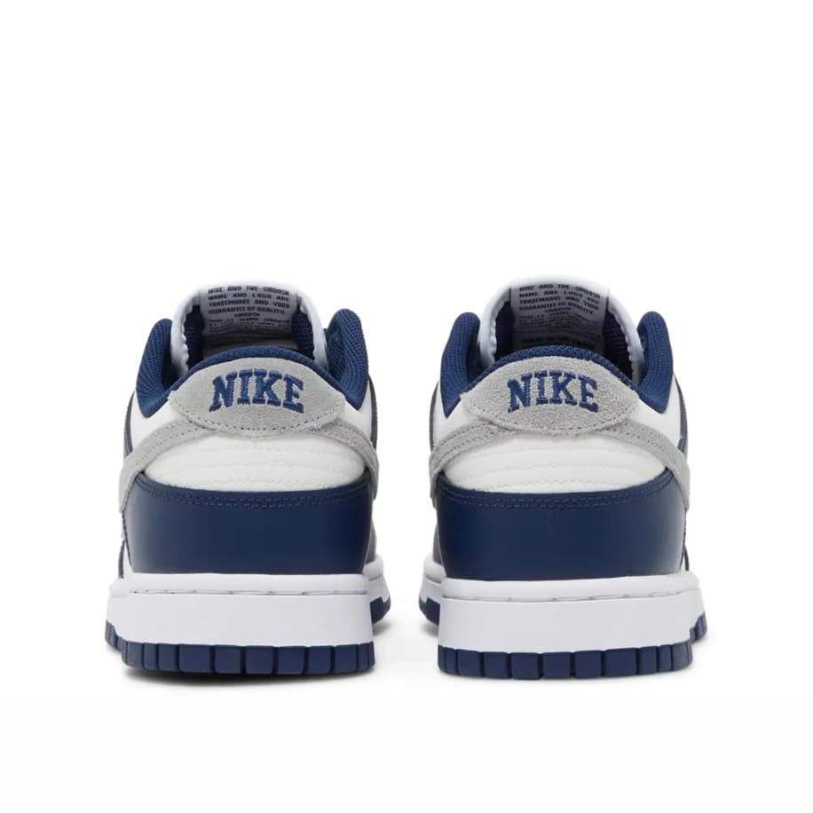 Nike Dunk Low Summit White Midnight Navy görsel 5