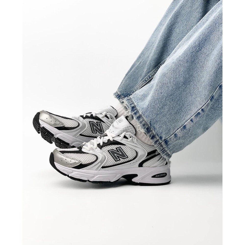 New Balance 530 WHITE SILVER Metallic