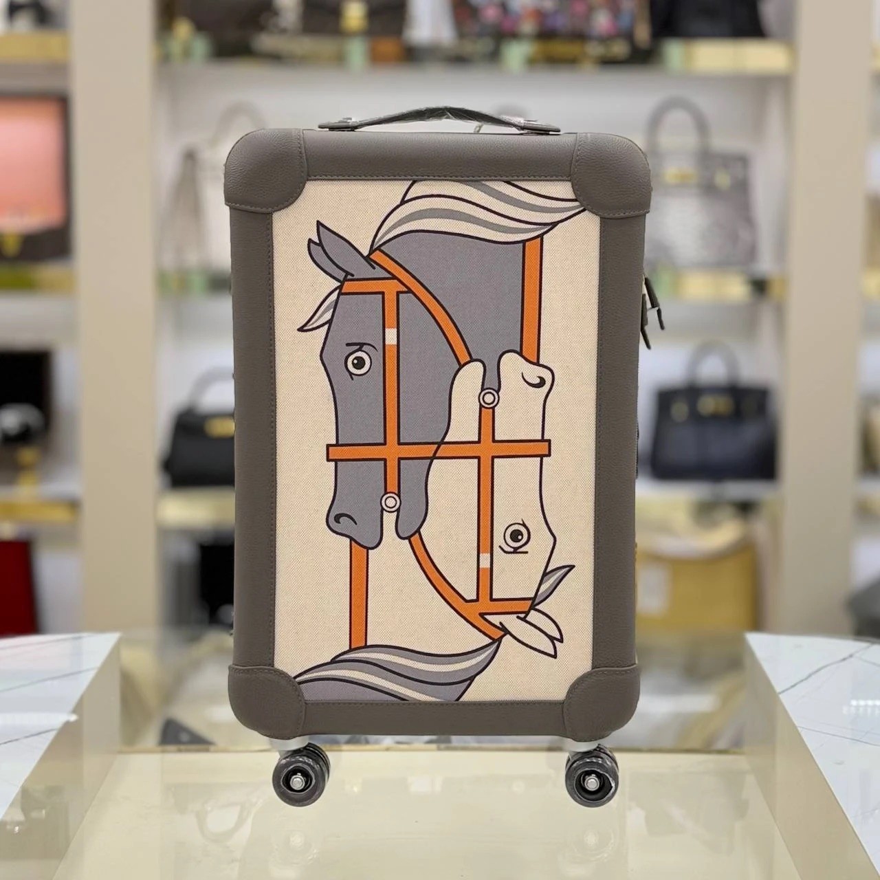 Hermes R.M.S. Cabin Suitcase İthal Ürün A+ Plus Premium 35x57x20 cm