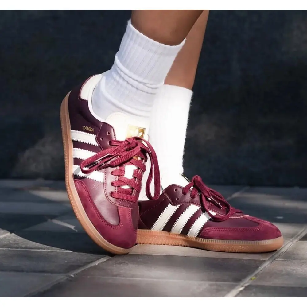 Adidas Samba Maroon görsel 3