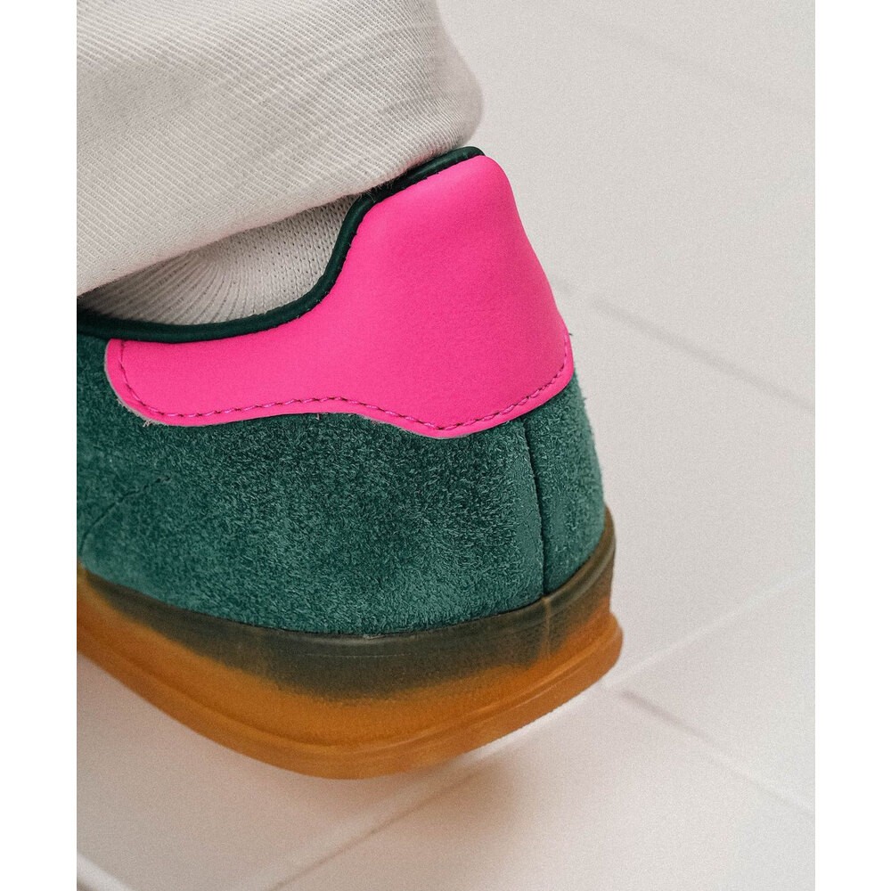 Adidas Gazalle indoor Collegiate Green Pink Yeşil