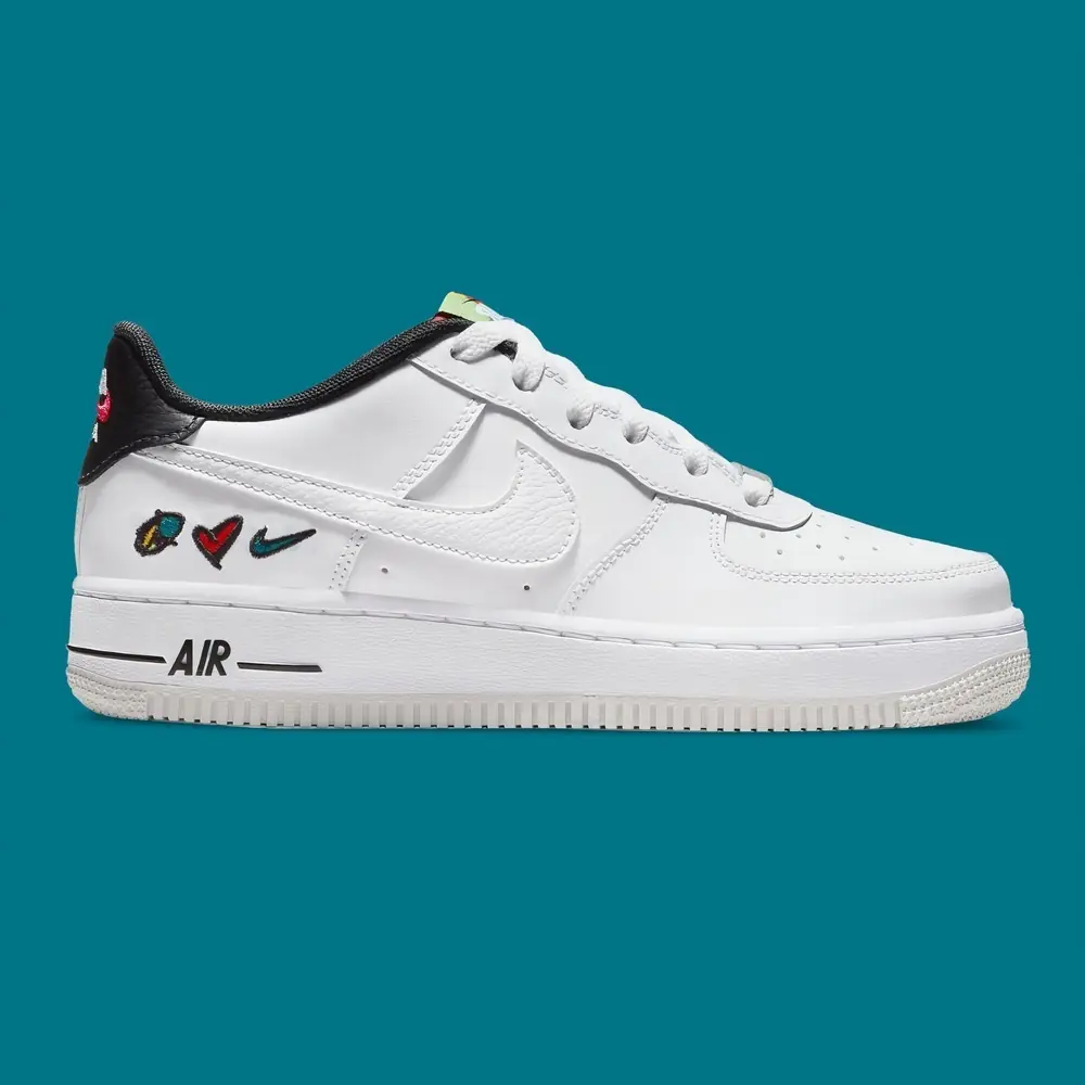 Nike Air Force 1 '07 Triple Swoosh Black